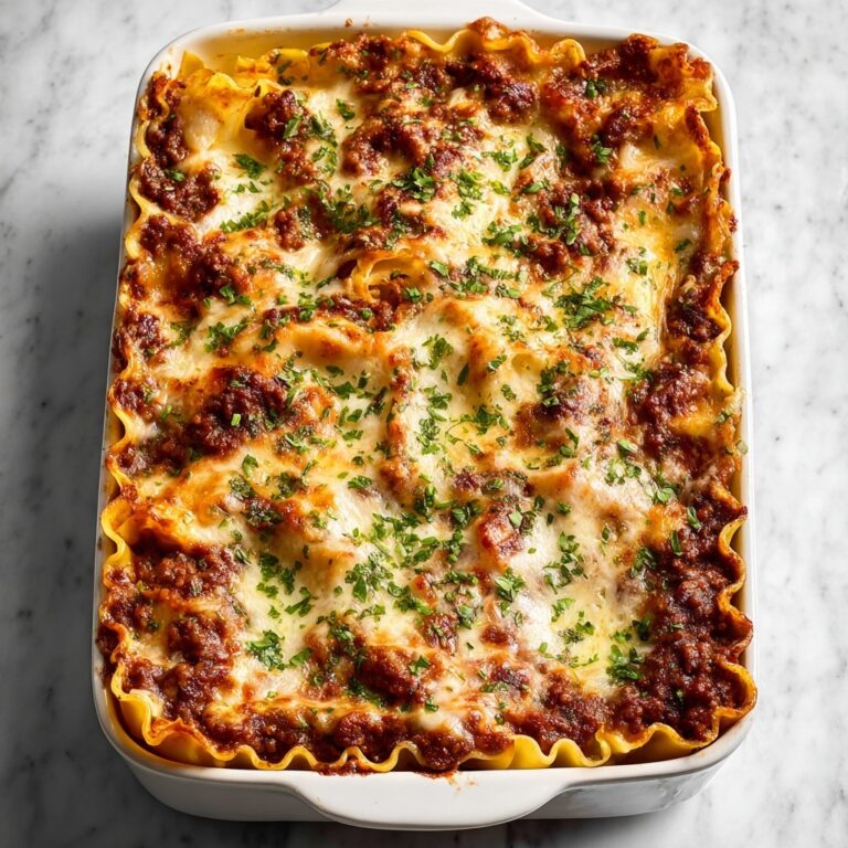 Easy Meat Lasagna Recipe
