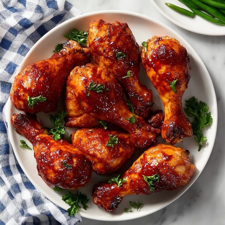 Baked BBQ Chicken Drumsticks Recipe
