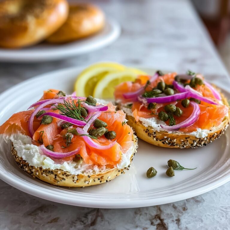 Smoked Salmon & Cream Cheese Bagels: A Taste Sensation Recipe