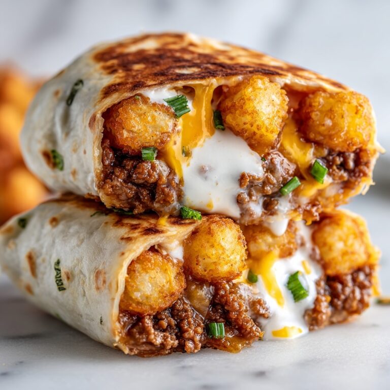 Cheesy Potato Burritos Recipe