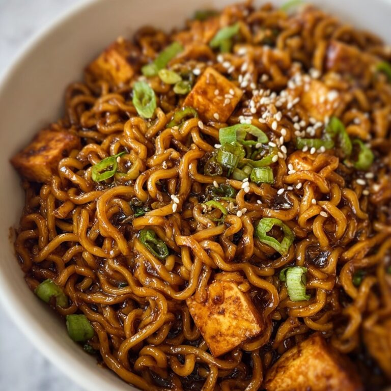 Easy Saucy Ramen Noodles Recipe