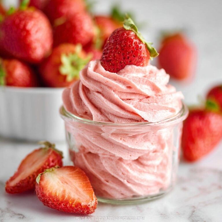 Fresh Strawberry Buttercream Recipe