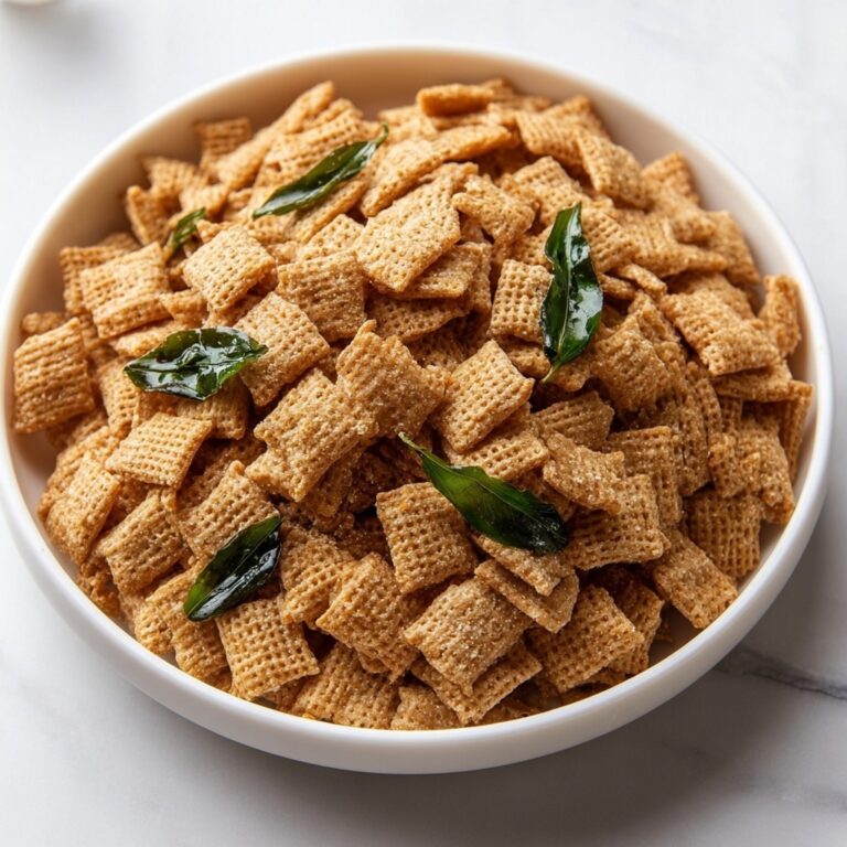 Addicting Toffee Chex Mix (Crispy Caramel Brittle) Recipe