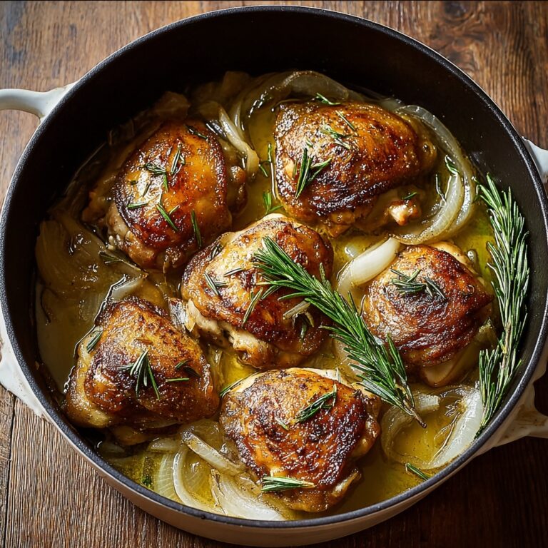 Cozy Onion and Chicken Stew Recipe