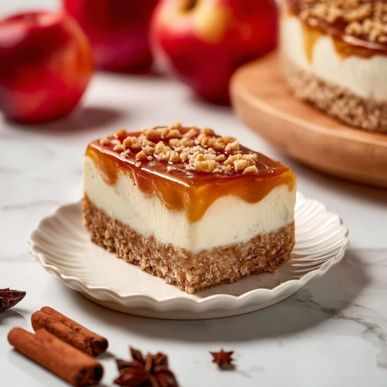 Apple Gooey Butter Cake with Salted Caramel Recipe