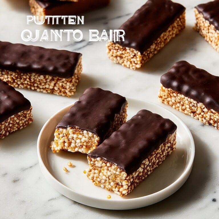 Chocolate Quinoa Protein Bars Recipe
