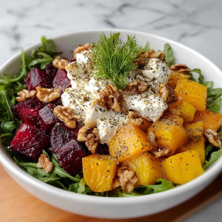 Roasted Pumpkin and Beetroot Salad Recipe