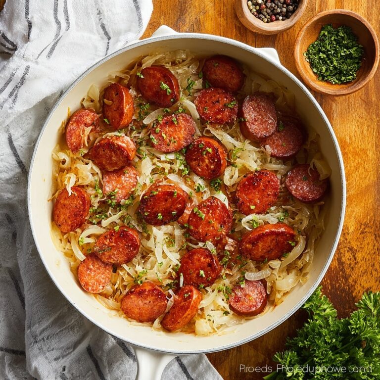 Kielbasa and Sauerkraut Recipe