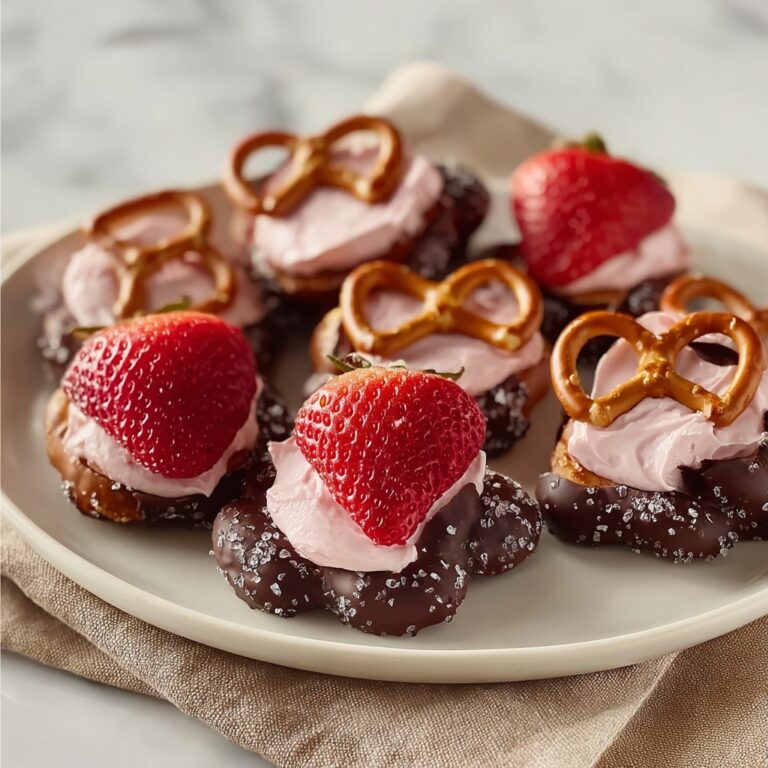 Strawberry Yogurt Pretzel Bites: A Sweet and Salty Snack Recipe