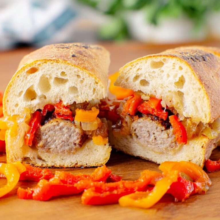 Italian Sausage and Peppers Sandwich Recipe