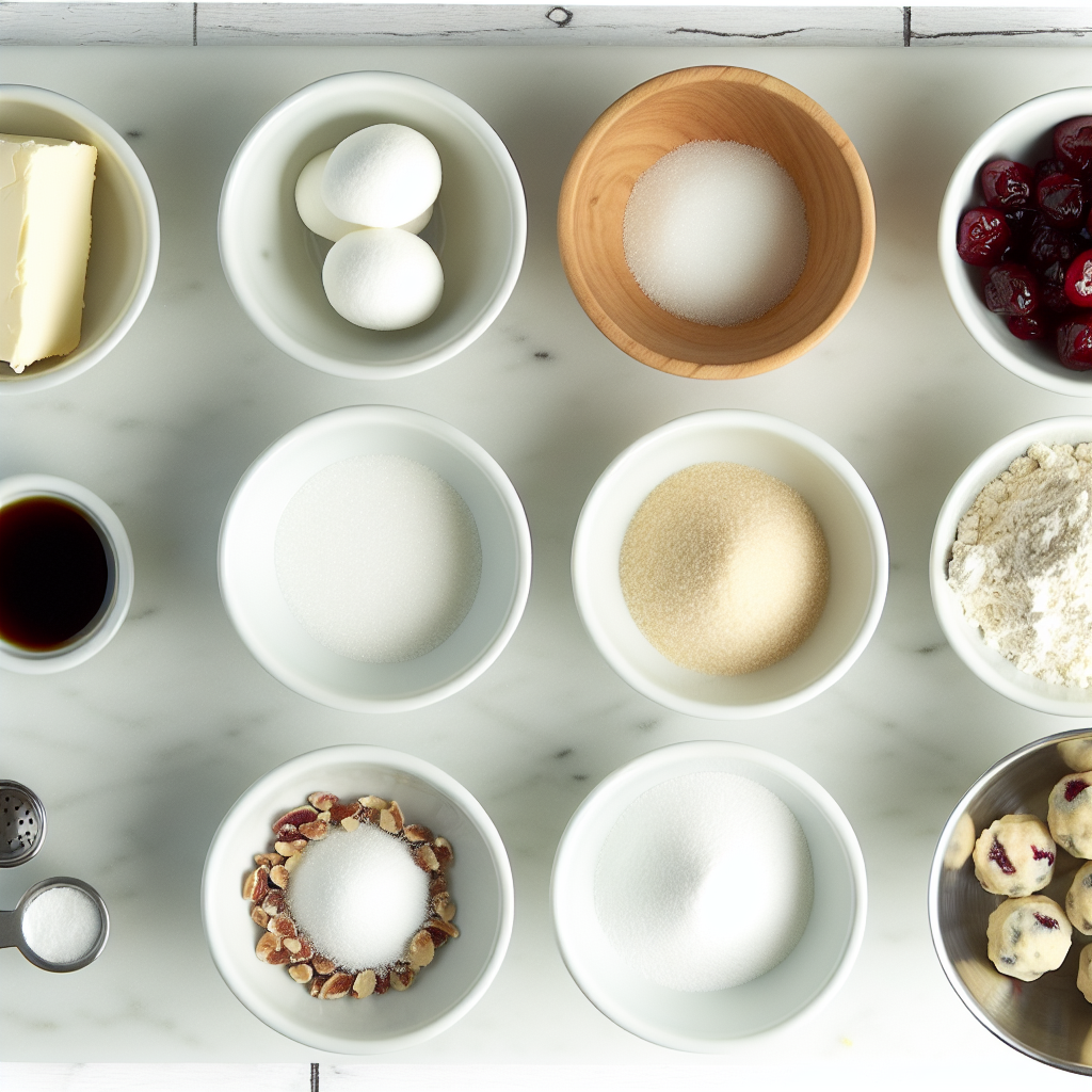 Cherry Snowball Cookies Recipe - Recipe Image