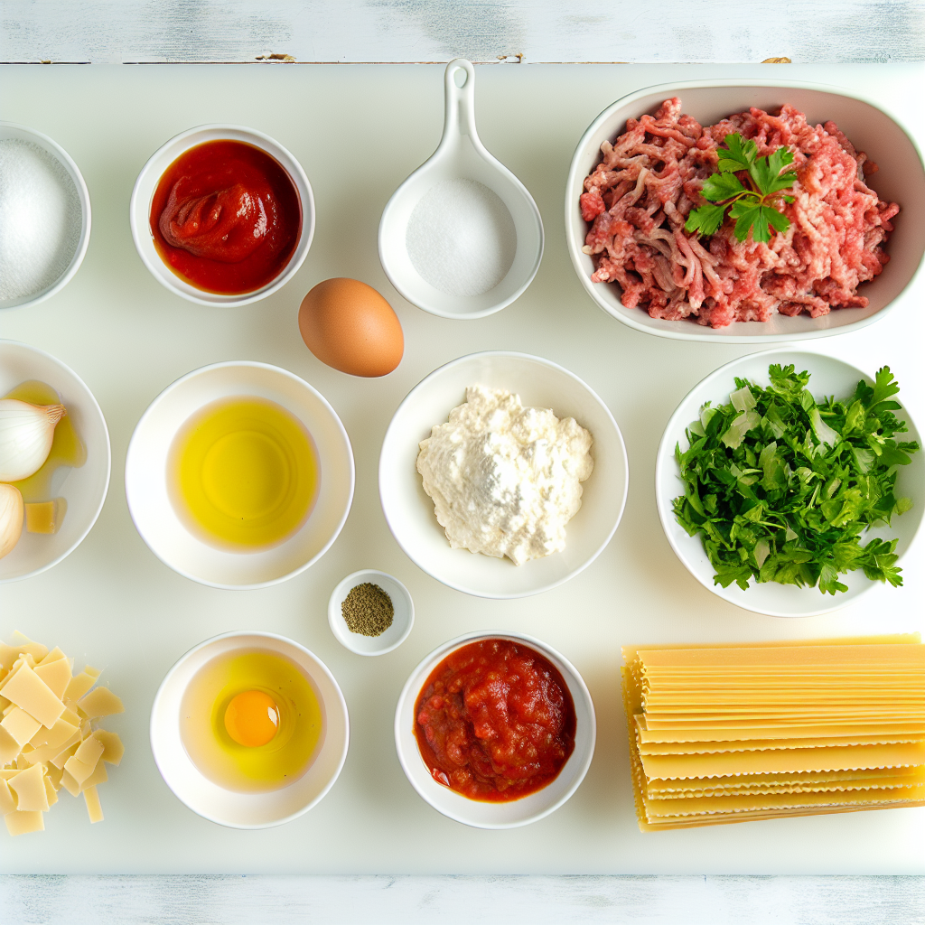 Easy Meat Lasagna Recipe - Recipe Image