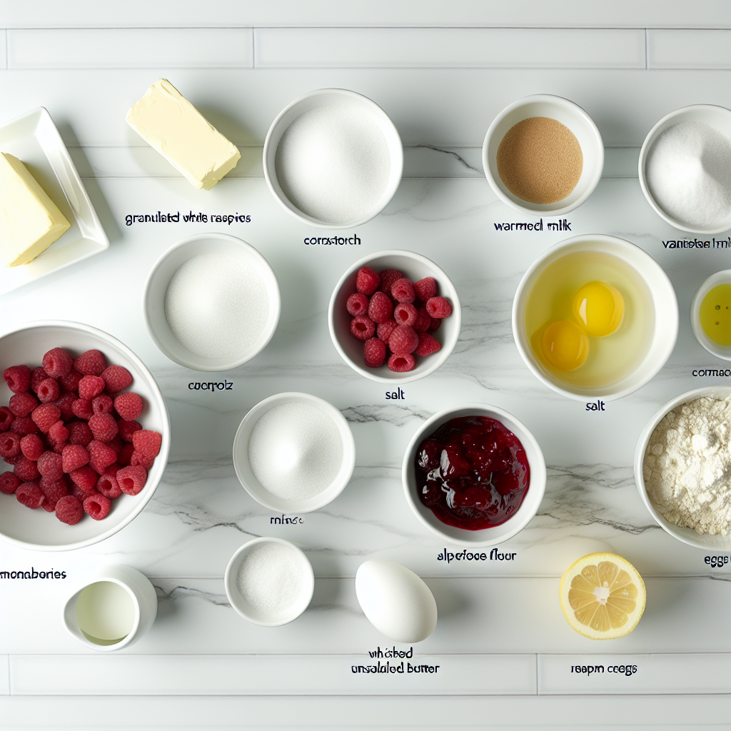 Lemon Raspberry Cinnamon Rolls with Cream Cheese Frosting Recipe - Recipe Image