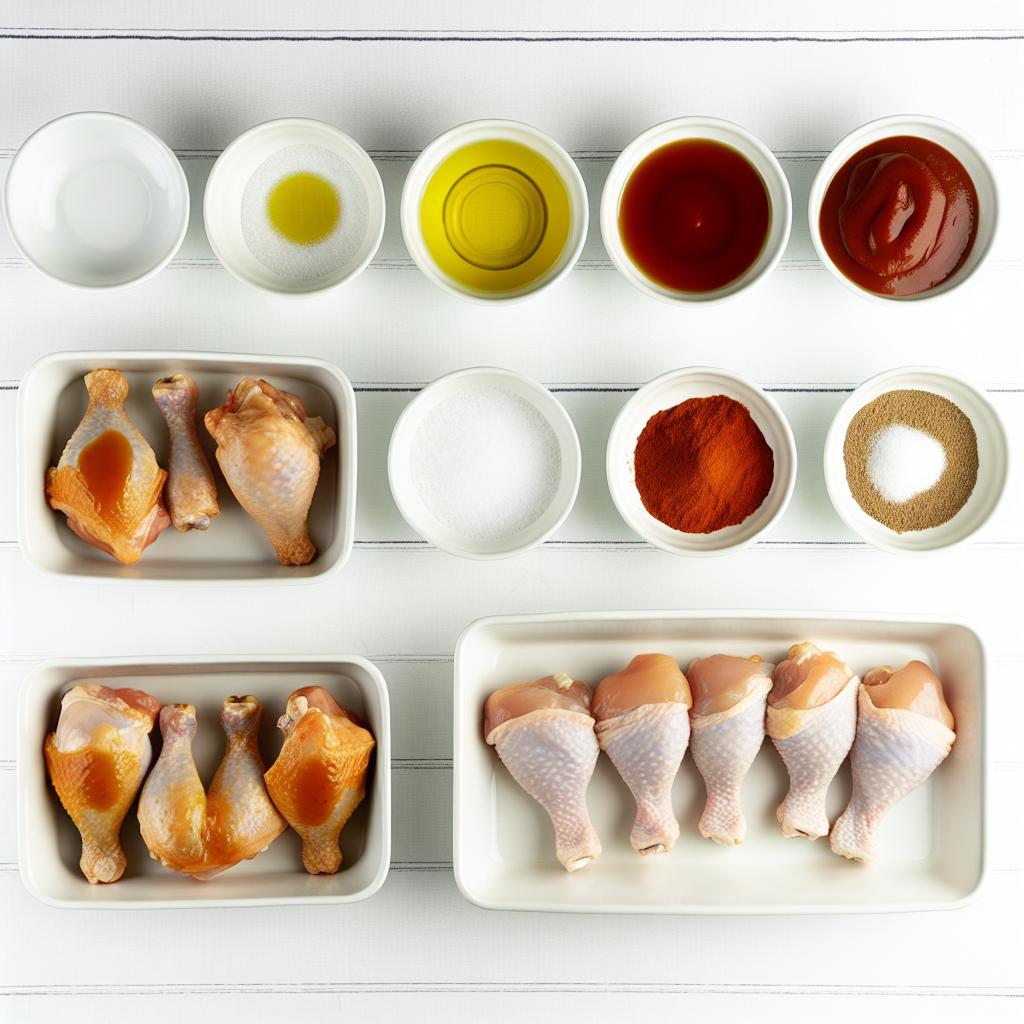 Baked BBQ Chicken Drumsticks Recipe - Recipe Image