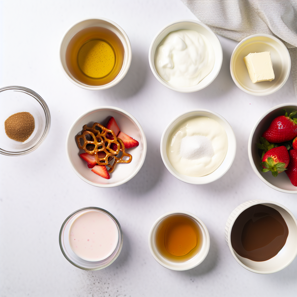 Strawberry Yogurt Pretzel Bites: A Sweet and Salty Snack Recipe - Recipe Image