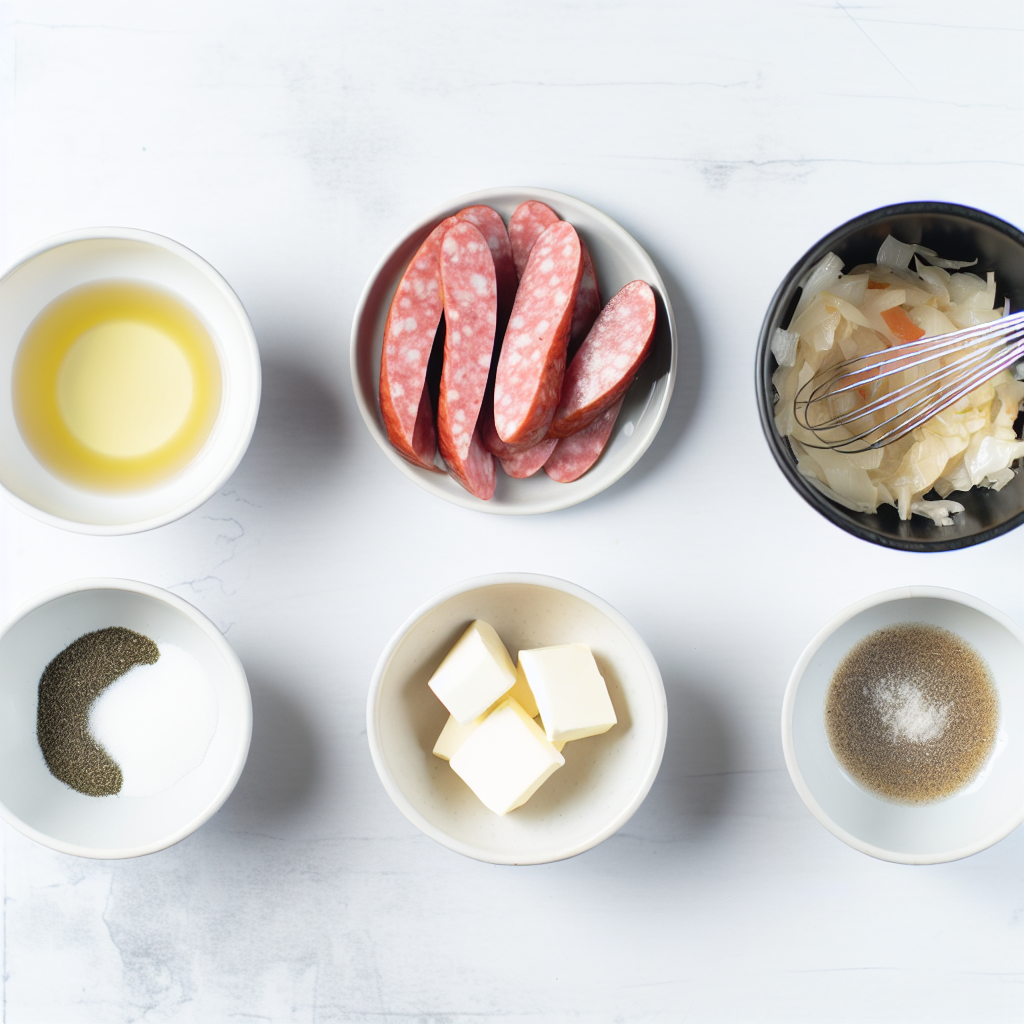 Kielbasa and Sauerkraut Recipe - Recipe Image