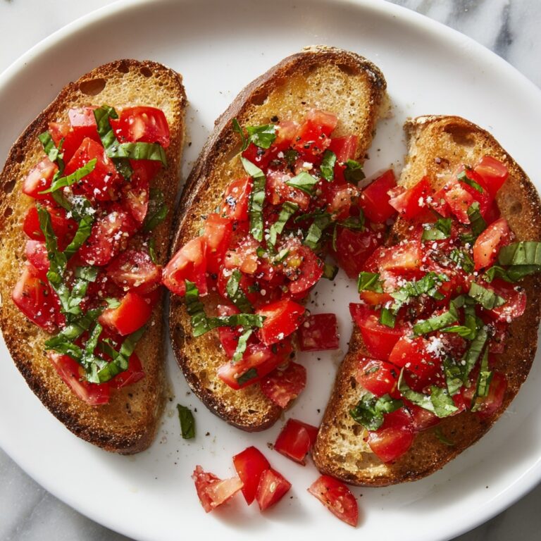 Fresh Tomato Bruschetta Recipe