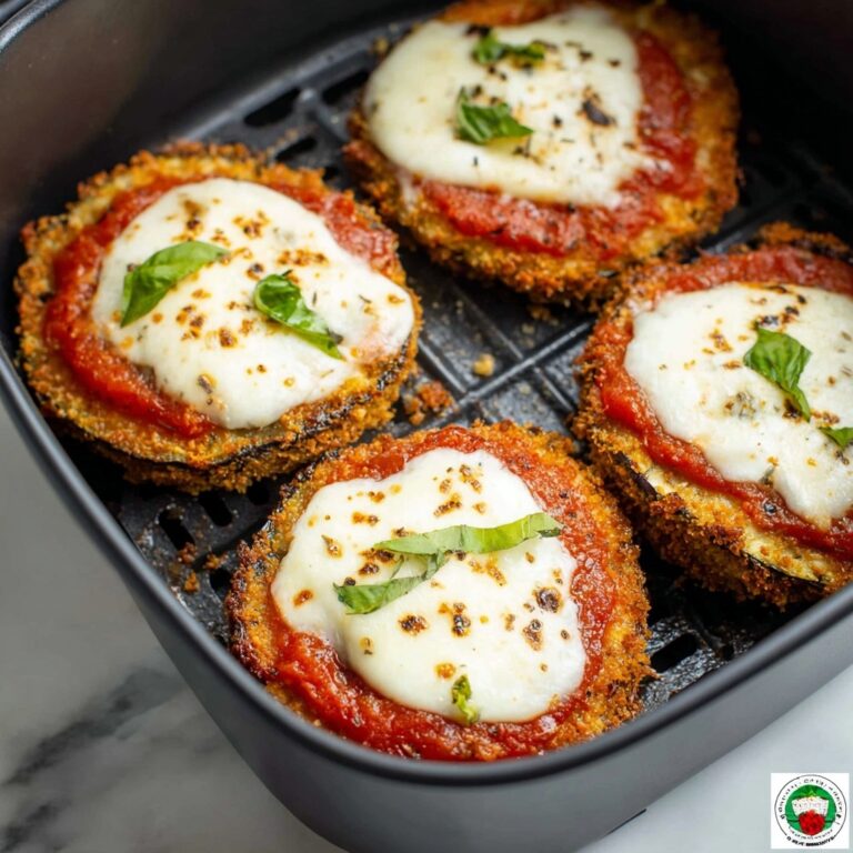 Easy Air Fryer Eggplant Parmesan Recipe