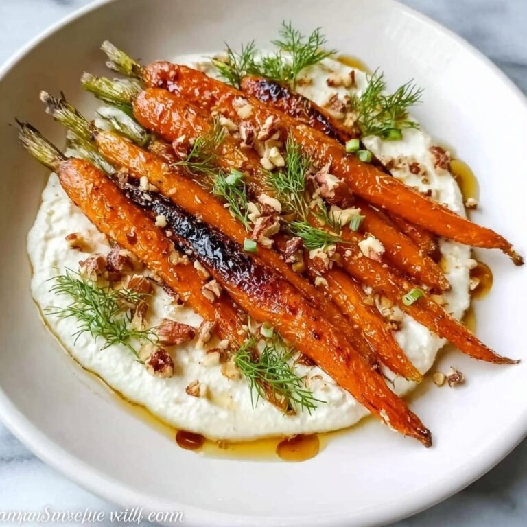 Balsamic Carrots With Orange Tahini Yogurt Recipe