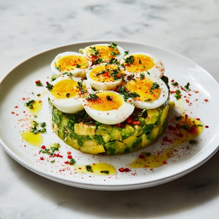 Energizing Workout Egg Avocado Salad for Healthy Eating Recipe