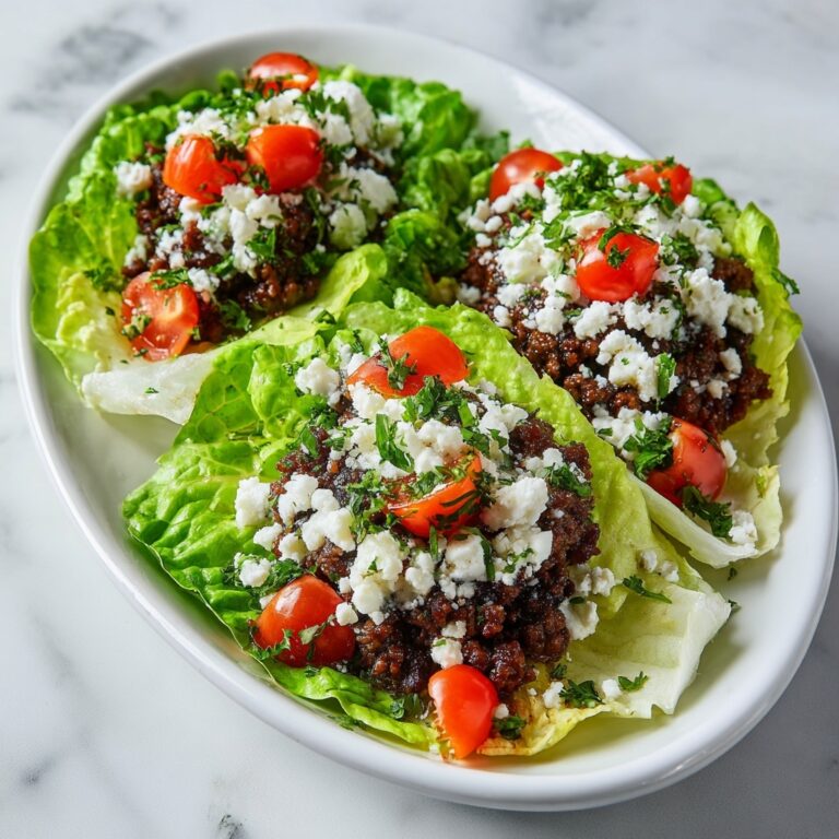 Mediterranean Ground Beef Lettuce Wraps: Ultimate 25-Minute Healthy Dinner Recipe