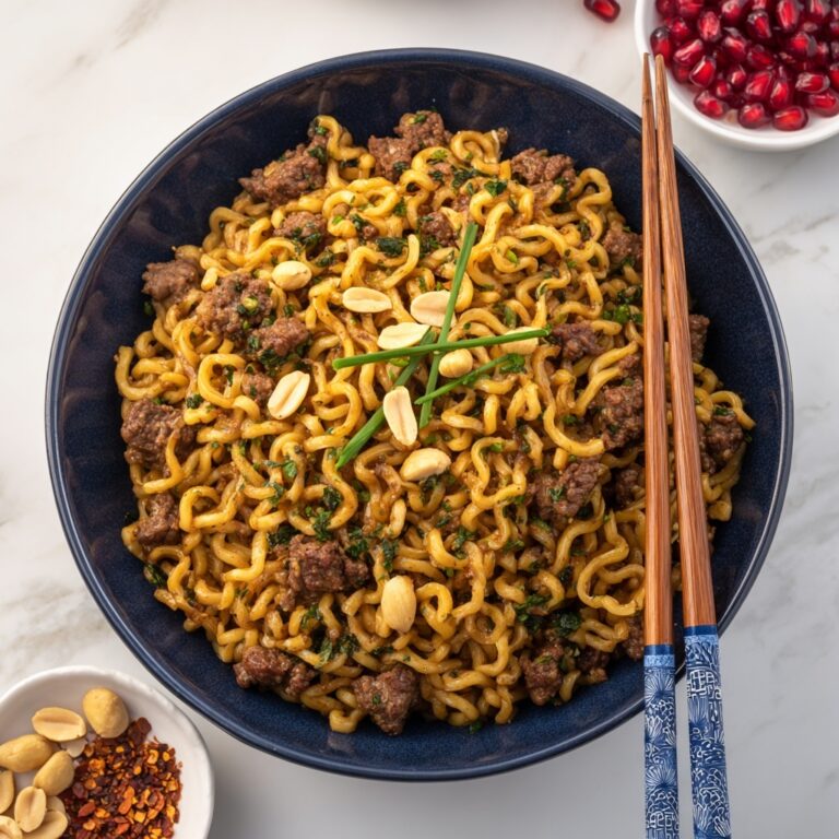 Honey Sesame Chicken Noodle Bake Recipe