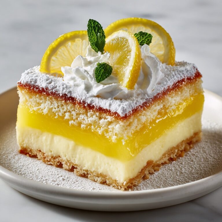 Lemon Custard Cake That Melts in Your Mouth Recipe