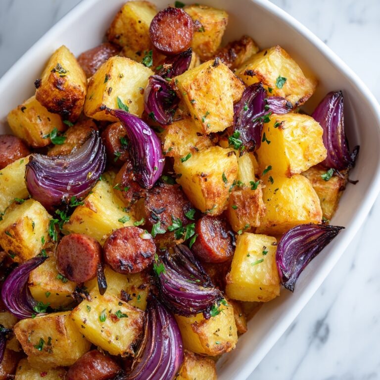 Creamy Sausage and Potatoes Skillet Recipe