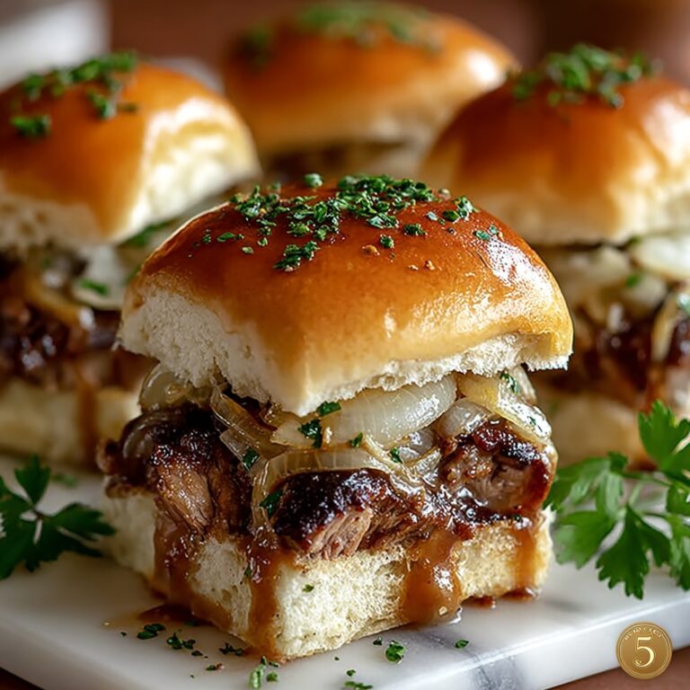 French Dip Sliders: An Amazing Ultimate Recipe for 6 Recipe