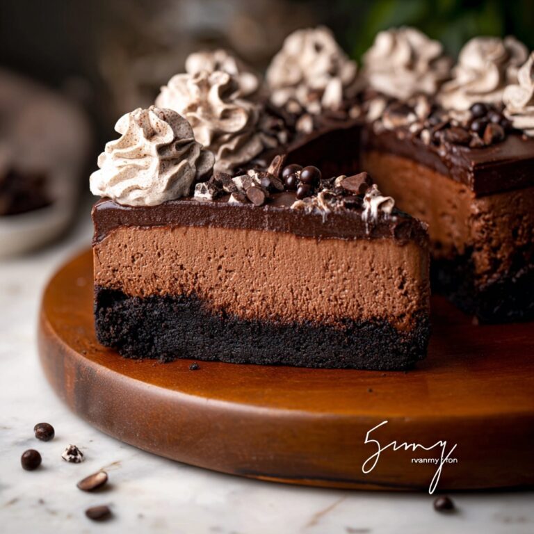 Triple Chocolate Cheesecake Recipe