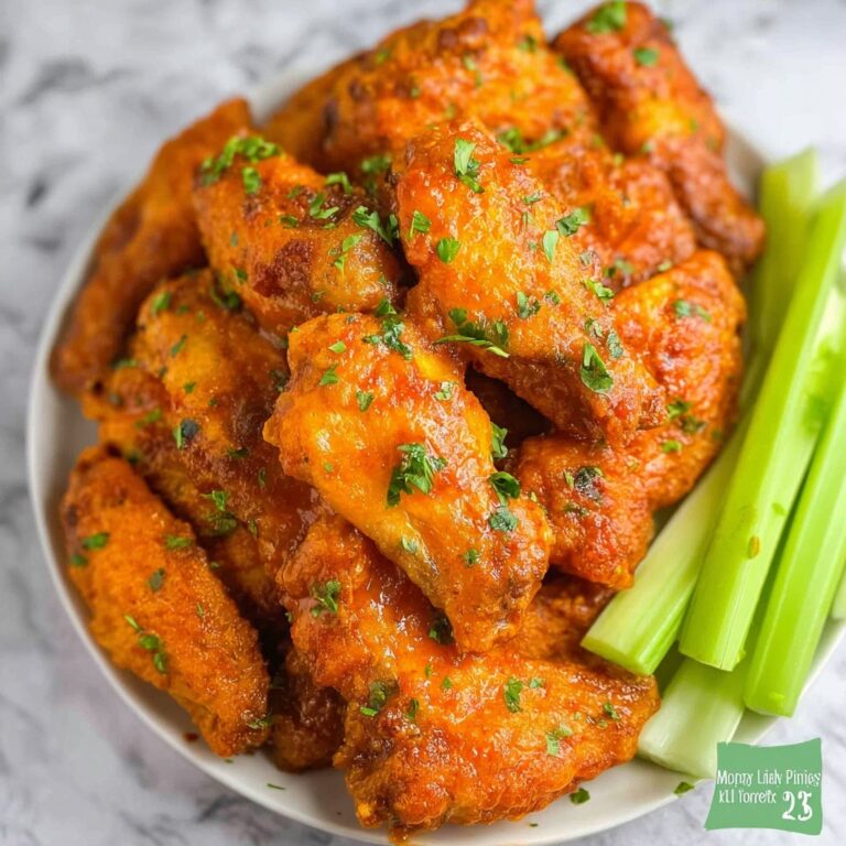 Baked Buffalo Wings Recipe