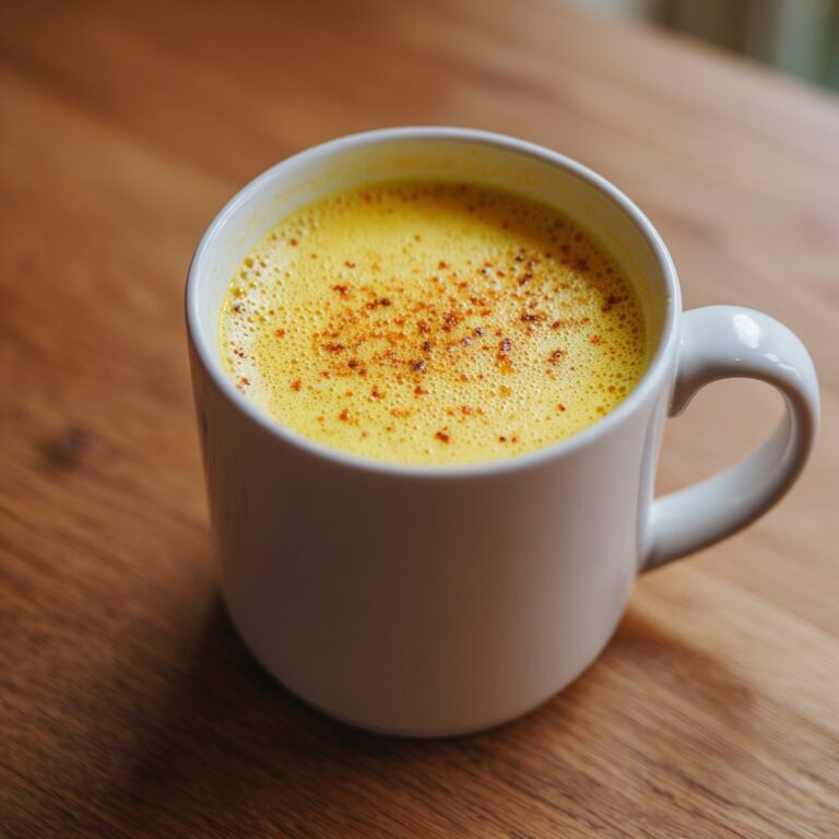 Turmeric and Ginger Golden Milk Recipe
