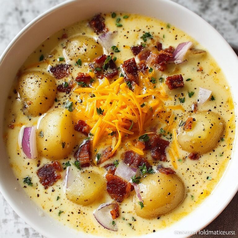 Bacon Cheddar Gnocchi Soup Recipe