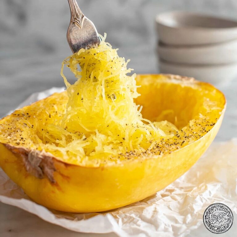 Roasted Spaghetti Squash with Herbs and Parmesan Recipe