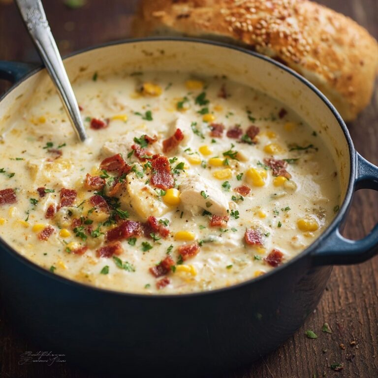 Creamy Chicken Corn Chowder Recipe