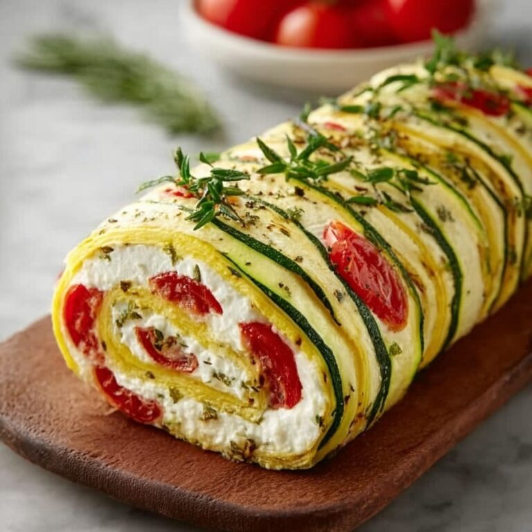 Easy Baked Zucchini Roll-Ups Recipe