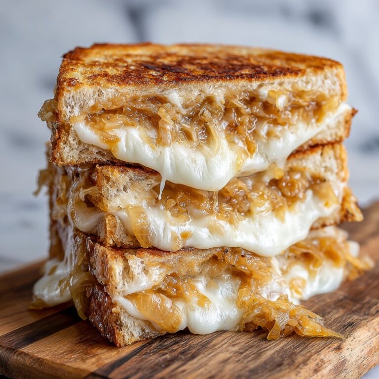 French Onion Patty Melt Recipe