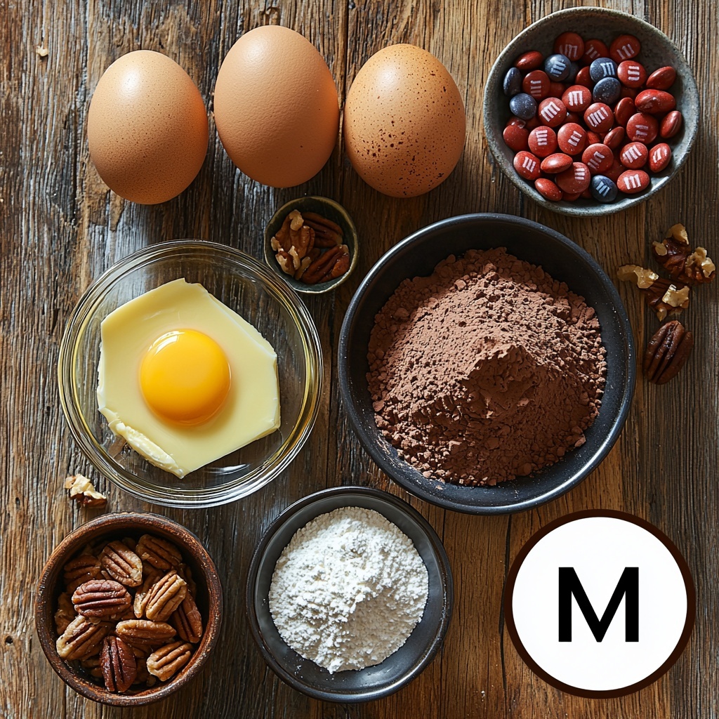 6 slices of crispy bacon cut into 1-inch pieces, 6 bone-in, skin-on chicken thighs with golden skin, fresh sprigs of thyme and a single bay leaf, 6 cloves of minced garlic, 4 peeled and quartered shallots, 8 ounces of halved cremini mushrooms with rich brown caps, 3 large carrots halved lengthwise and cut into 2-inch pieces with a vibrant orange color, a small bowl of deep red tomato paste, melted unsalted butter in a glass dish, a mound of all-purpose flour, a cup of clear golden chicken stock in a small pitcher, 2 glasses of dark ruby red dry red wine, a sprinkling of bright green chopped parsley—all carefully arranged on a clean white marble surface. The textures range from the glossy chicken skin, smooth tomato paste, soft shallots and mushrooms, to the crisp bacon pieces and fresh herbs. Natural soft daylight illuminates the scene, creating gentle shadows and highlighting the vivid colors and fresh ingredients. Minimal props, rustic linen napkin folded neatly off to one side, wooden cutting board partially visible for warmth. The composition is balanced with colors and shapes evenly distributed for visual harmony. overhead shot, top down view, flat lay photography, professional food styling --ar 1:1 --q 2 --s 750 --v 6.1