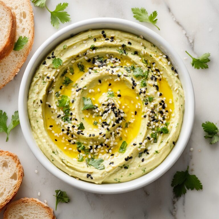 Creamy Avocado Hummus Recipe