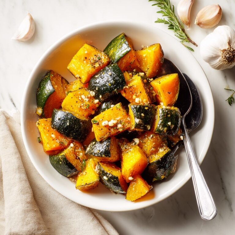 Simple Roasted Kabocha Squash Cubes Recipe