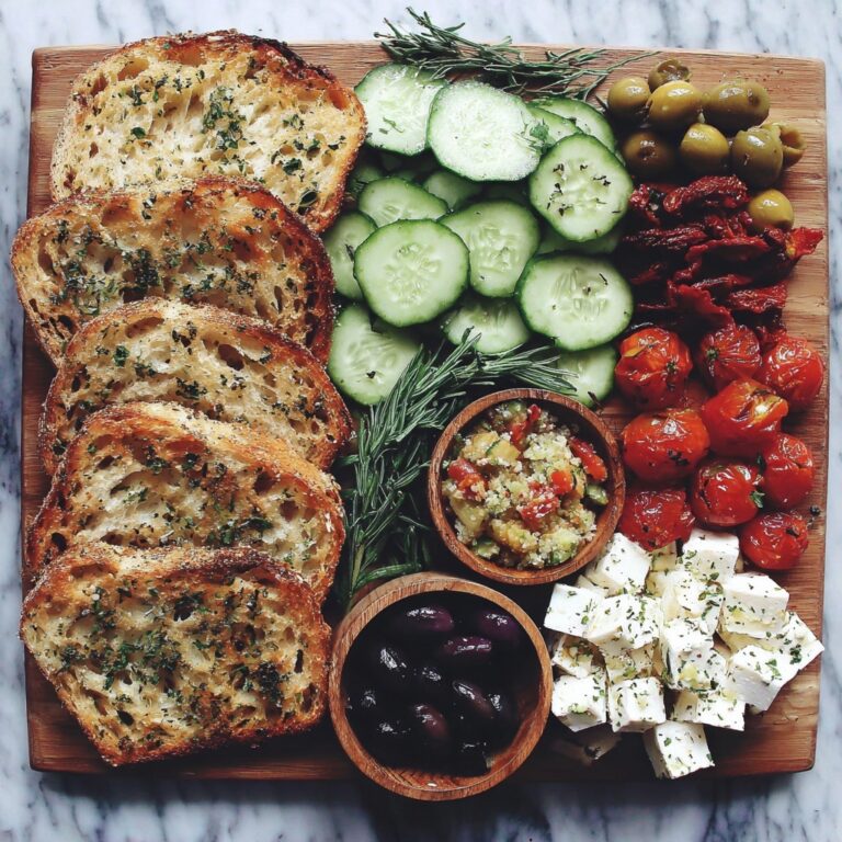 Rustic Mediterranean Bread and Cheese Platter: Ultimate 5-Step Crowd Favorite Recipe