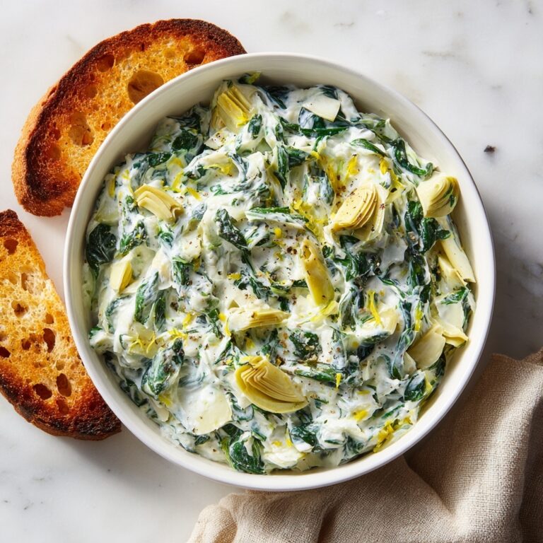 Simple Crockpot Spinach Artichoke Dip Recipe