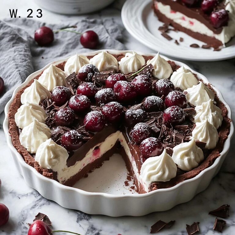 Chocolate Cherry Cream Pie Recipe