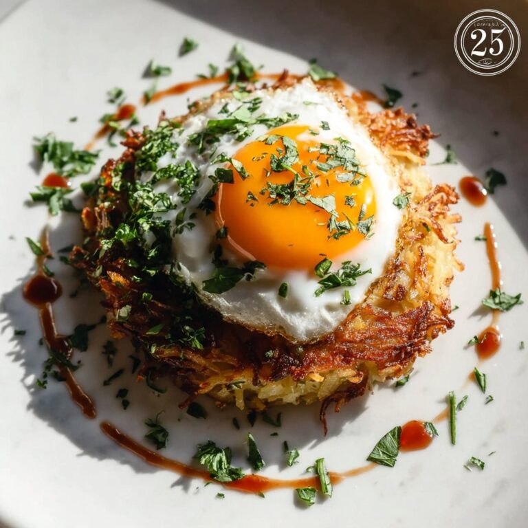 Celeriac Rösti with Harissa Yogurt Recipe