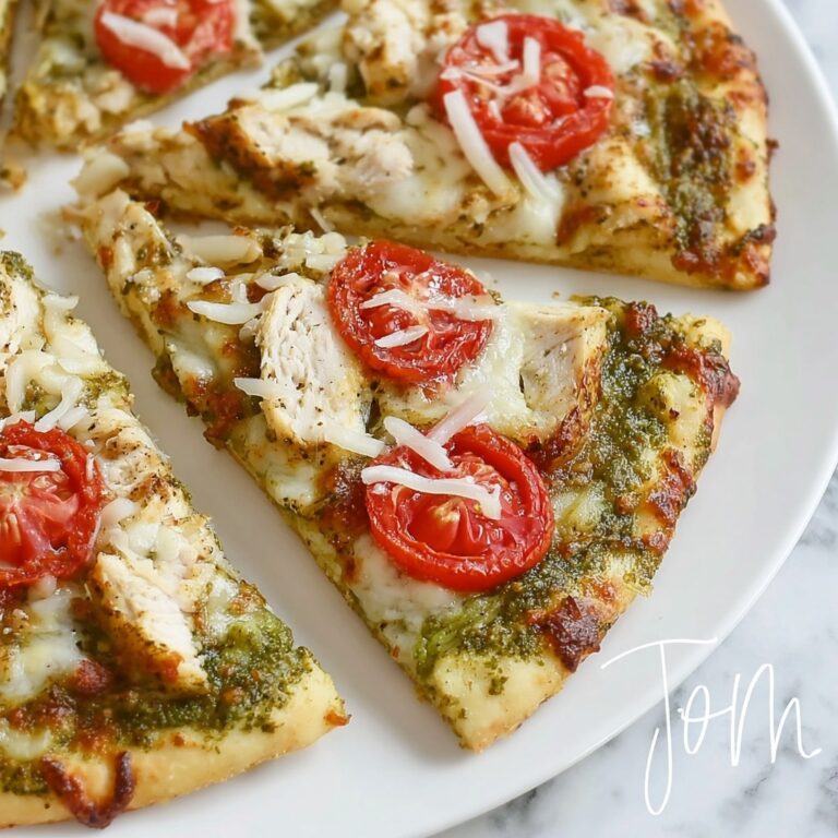 Chicken Pesto Pizza Recipe
