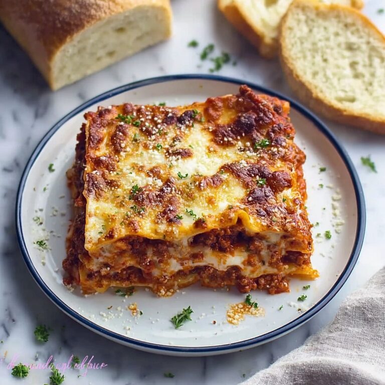 Simple Ground Turkey Lasagna Recipe