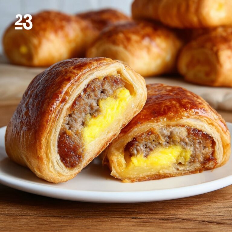 Breakfast Rolls with Turkey Sausage, Eggs, and Cheese Recipe