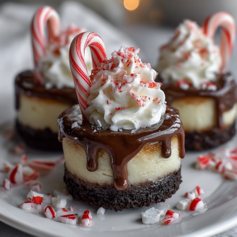 Indulgent Hot Cocoa Peppermint Cheesecake Bites Recipe