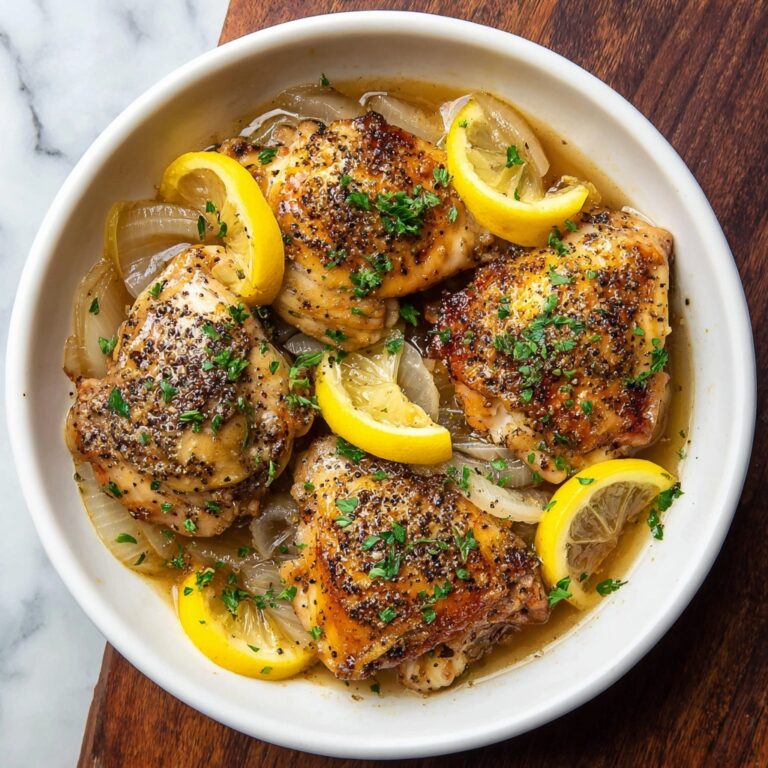 Lemon Shallot Chicken Recipe