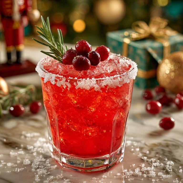 Frosted Mistletoe Margarita (Pitcher & Single Serving) Recipe